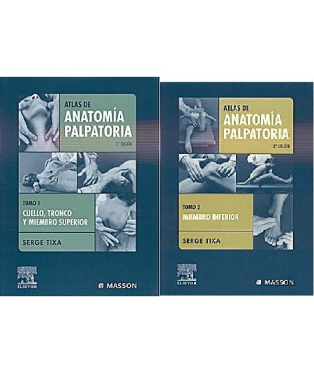 Pack Tixa Anatomia Palpatoria.- 2 Tomos