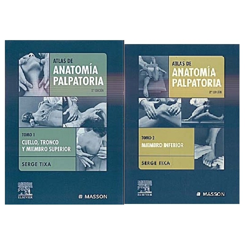 Pack Tixa Anatomia Palpatoria.- 2 Tomos