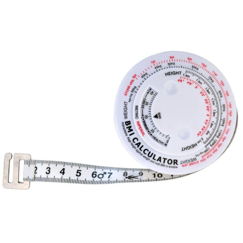 compacto Original frío cinta metrica anatomica con BMI