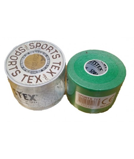 Sports Tex 5cm x 5mcolor verde