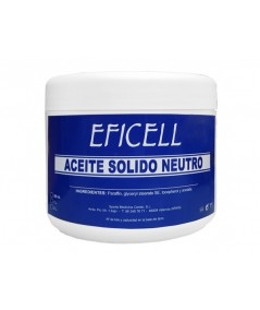 Aceite Solido de Masaje Eficell 500 ml.