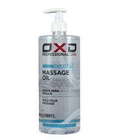 Aceite hidratante neutro para masaje OXD con Dosificador