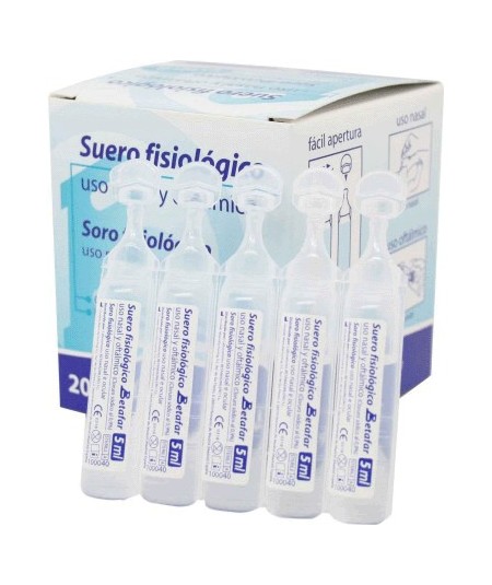 Suero Fisiologico 5 ml. Pack 5 Uds