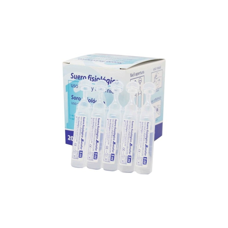 Suero Fisiologico 5 ml Pack 5 uds.