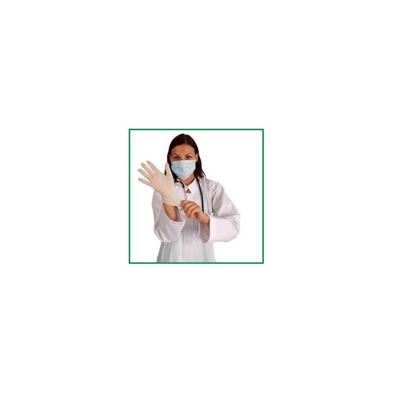 Guantes de Vinilo sin Polvo Caja 100 uds