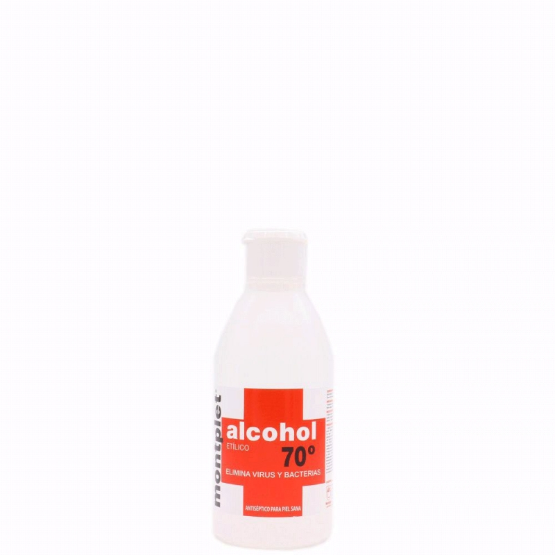 Alcohol 70º Medida 250 ml.