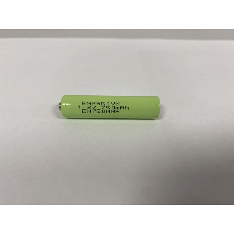 Pila Reutilizable Nimh Industriales AAA 1.2V 750mAh AH BULK