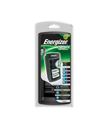 Cargador Energizer Universal AA-AAA-C-D-9V