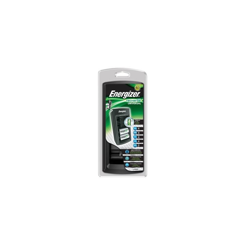 Cargador Energizer Universal AA-AAA-C-D-9V