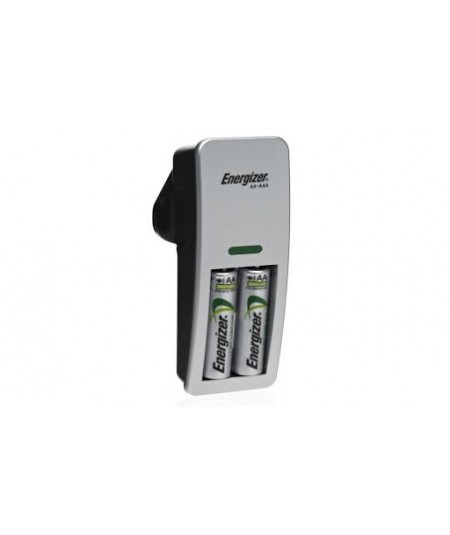 Cargador Mini Energizer AA- AAA con 2 pilas AA