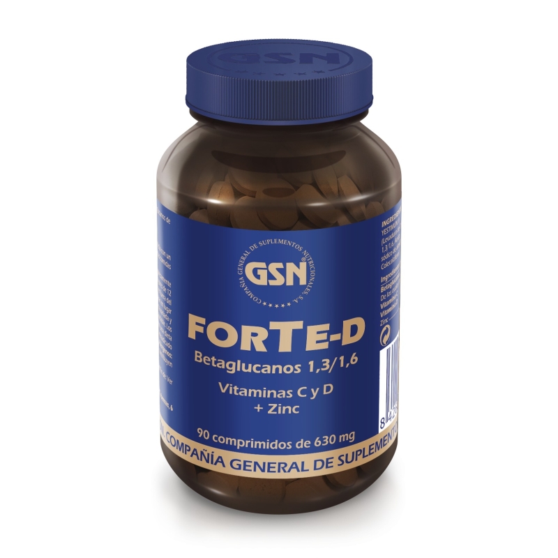 Forte-D Vitaminas C y D + Zinc. 90 Comprimidos