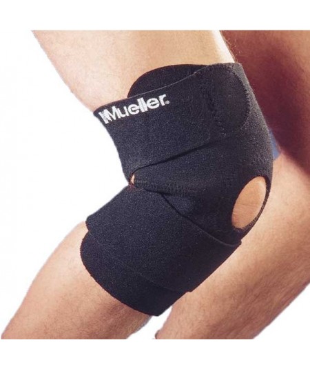 Rodillera Ajustable Neopreno Mueller Negra