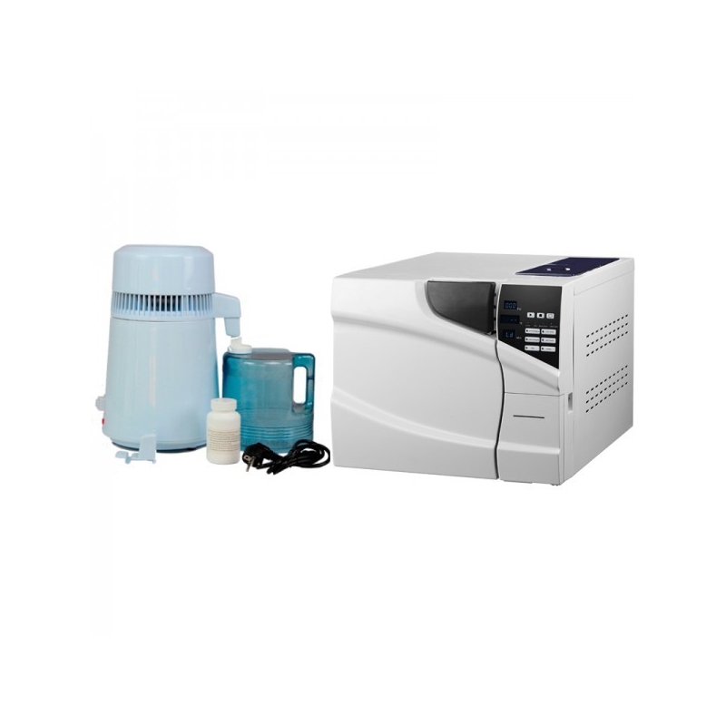 Autoclave Clase B 18 Litros Kinefis Deluxe  + Destilador de Agua