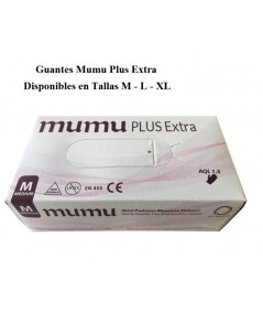 Guantes de Nitrilo Premium con Proteccion antivirica Azul sin Polvo. Caja 100 uds.