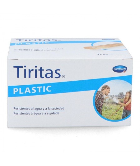 Tiritas Plastic Hartmann. Caja 250 uds