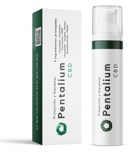 Crema Pentalium con CBD Antiflamatoria. 75gr.