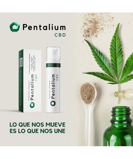 Crema Pentalium con CBD Antiflamatoria. 75gr.