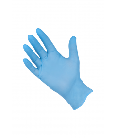 Guantes Premium Nitrilo Azul sin Polvo. Caja 100 Uds