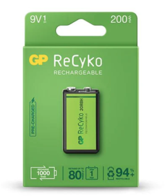 Pila Recyko Recargable 9V