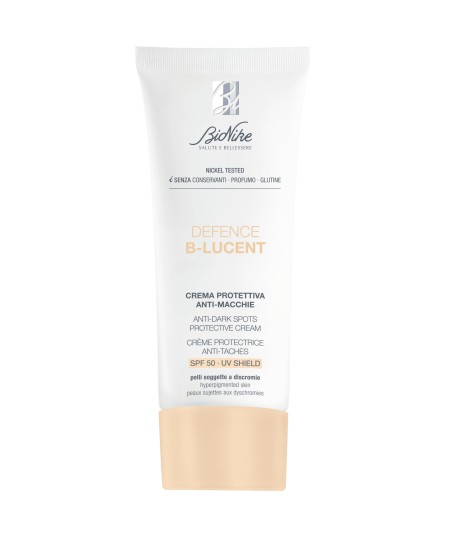 DEFENCE B-LUCENT Crema Protectora Anti-manchas SPF50