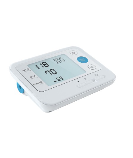 Tensiometro Digital Yonker para medir la tensión del paciente.