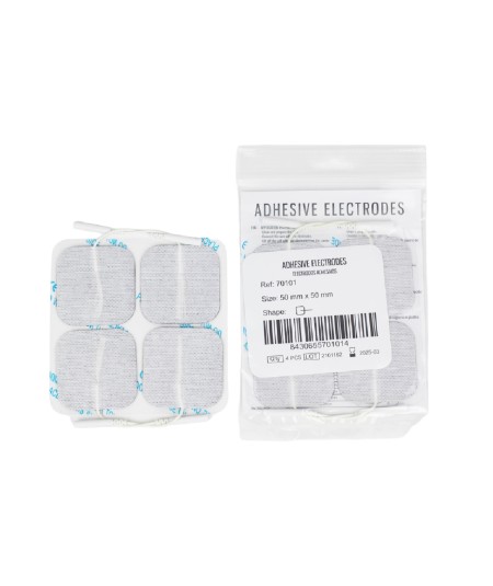 Electrodos autoadhesivos de banana para aparatos de electroterapia