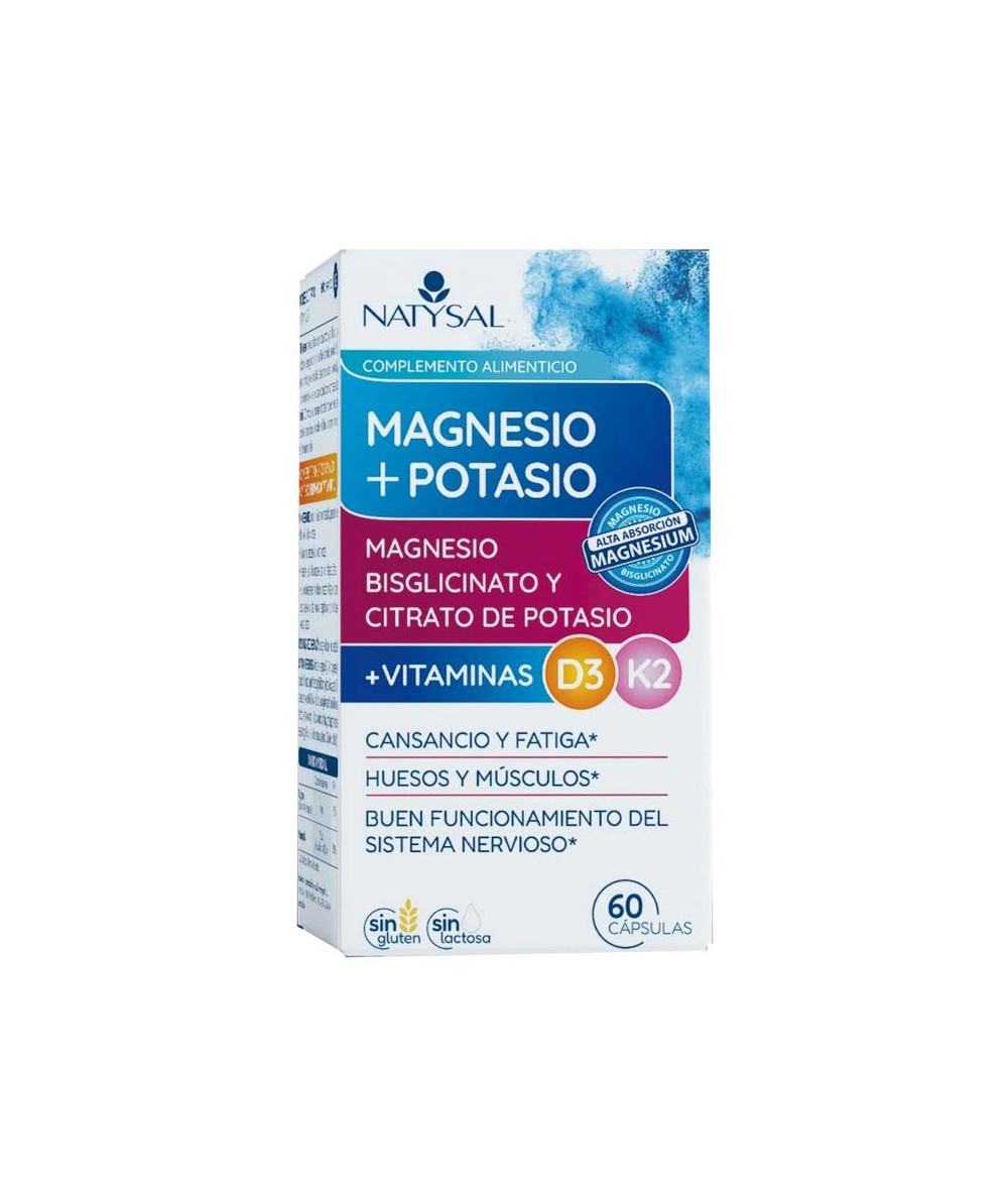 Magnesio + Potasio 60 capsulas
