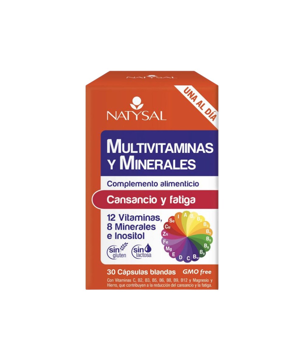 Multivitaminas y Minerales 30 capsulas