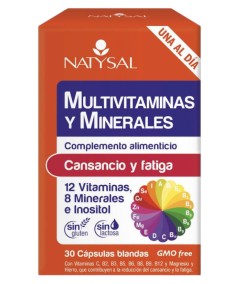 Multivitaminas y Minerales 30 capsulas