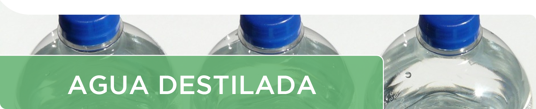 Agua destilada