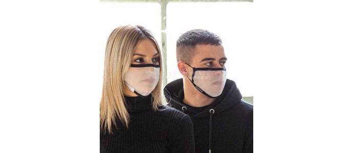Mascarillas higiénicas transparentes certificadas